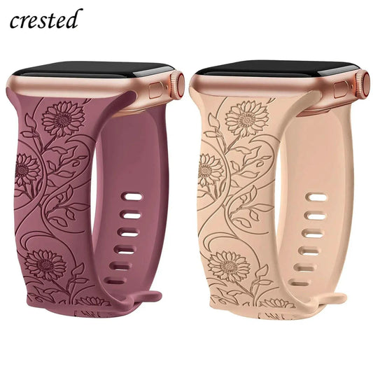 silicone watch strap